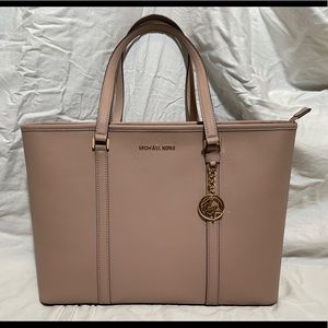 Michael Kors Laptop Tote - Beige Blush